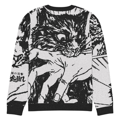 Sudden Attack Knitted Sweatshirt