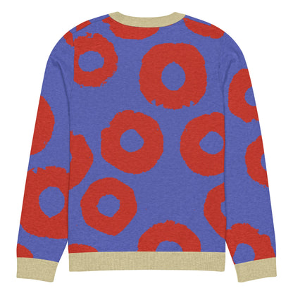 Phish Donut knitted crew neck sweater