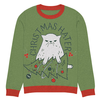 Christmas Hater Cat Sweatshirt