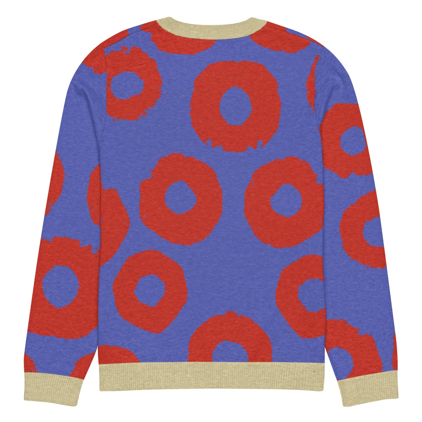 Phish Donut knitted crew neck sweater