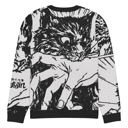 Sudden Attack Knitted Sweatshirt