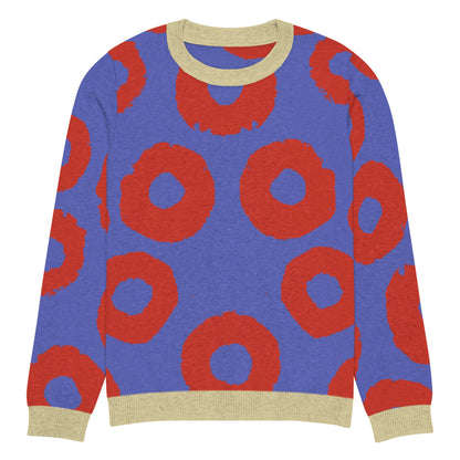 Phish Donut knitted crew neck sweater