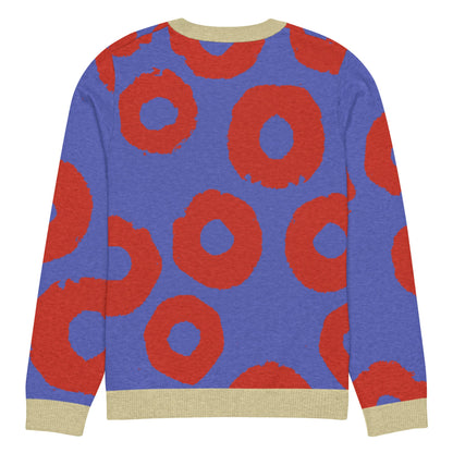 Phish Donut knitted crew neck sweater