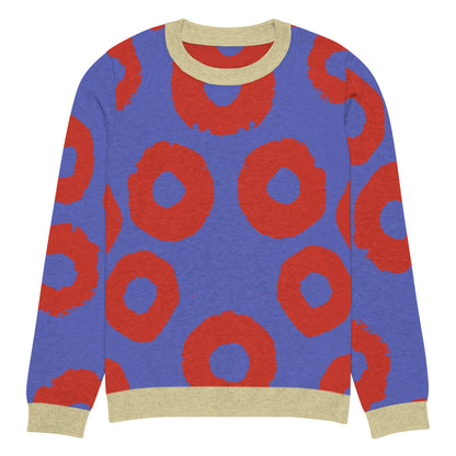 Phish Donut knitted crew neck sweater