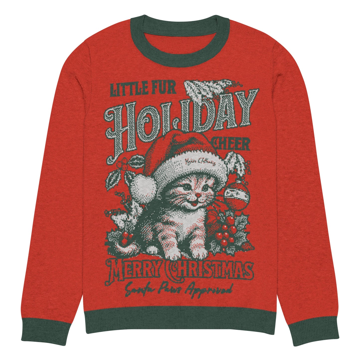 Holiday Cheer Cat Sweatshirt