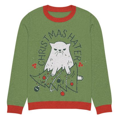 Christmas Hater Cat Sweatshirt