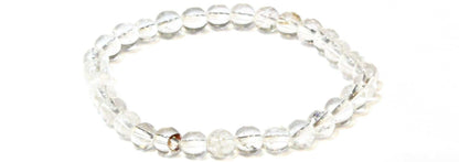 Clear Quartz Round Bead Bracelet - The Master Healer