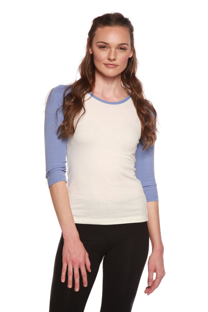 Clearance Women's Bamboo Viscose/Sorona 3/4 Sleeve T-Shirt