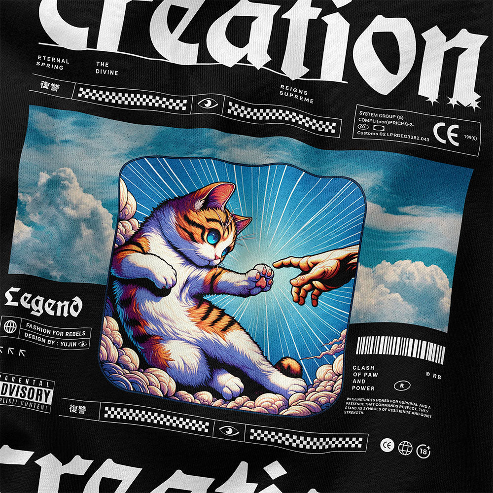 Divine Creation Cat T-Shirt
