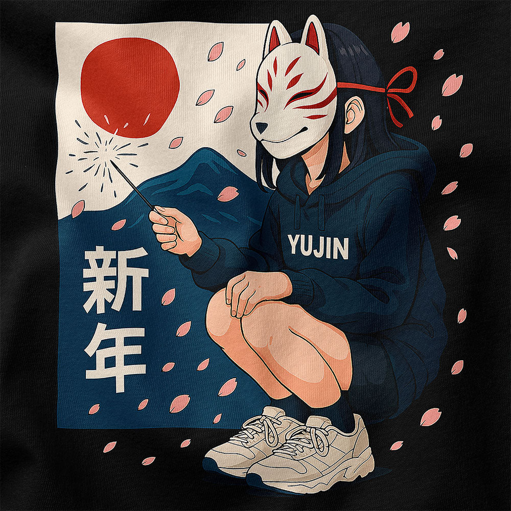 Kitsune Spark Sakura T-Shirt
