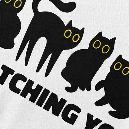 Watching You Cat Sweatshirt