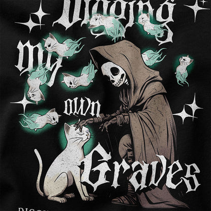 Digging My Own Graves Cat T-Shirt