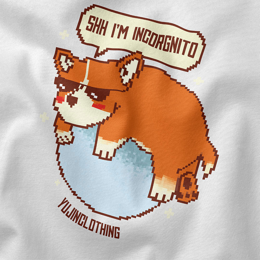 Incognito Corgi Dog T-Shirt