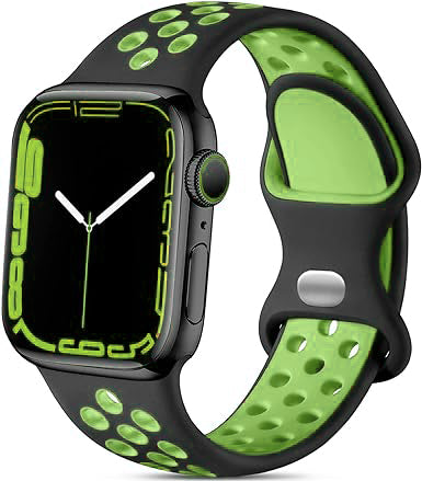 Silicone Band for Apple Watch Band Series 11/10/9/8/7/6/5/4/ SE / Ultra 1/2/3