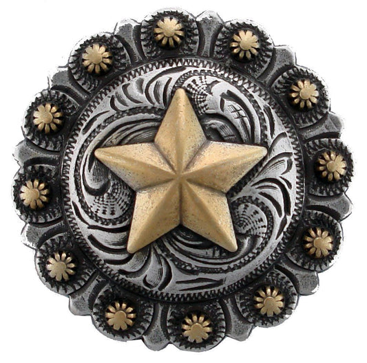 AJ Tack Texas Star Berry Concho