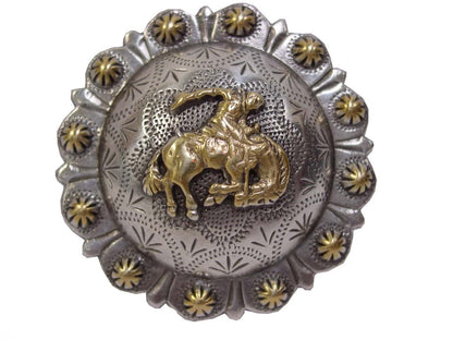 AJ Tack Bucking Bronc Rider Berry Concho