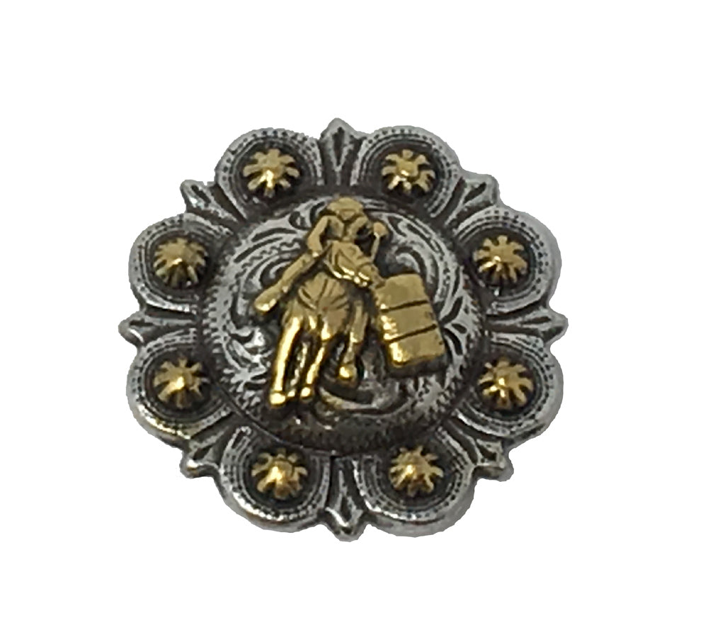 AJ Tack Barrel Racer Berry Concho