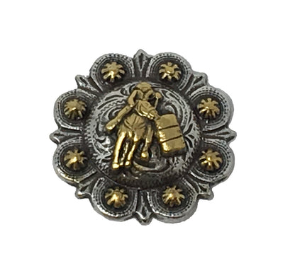 AJ Tack Barrel Racer Berry Concho