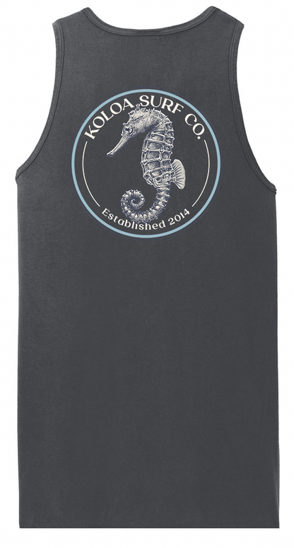 Koloa Seahorse Pigment-Dyed Tank Top