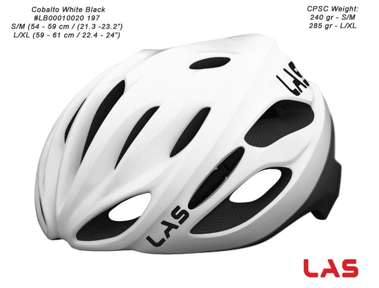 LAS Cobalto Cycling Helmet - White