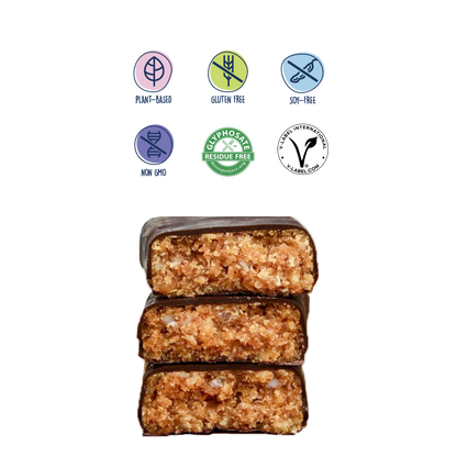 dark chocolate coconut nutrition bars