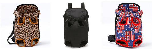 Pet Front Carrier Backpack – Breathable & Hands-Free Design