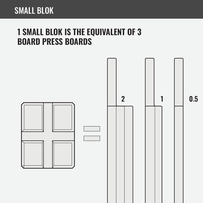 Small BenchBlokz 1/2-1 - PRO