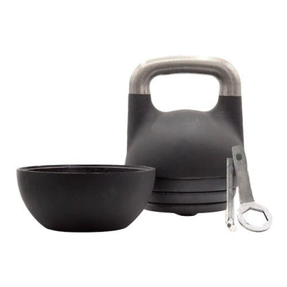 Adjustable Kettlebell 12–32 kg (26–70 lb) — Competition-Style, Black | SoCal Kettlebellz