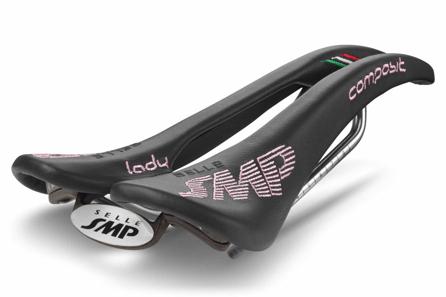 Selle SMP Composit Saddle with Steel Rails (Lady Black)