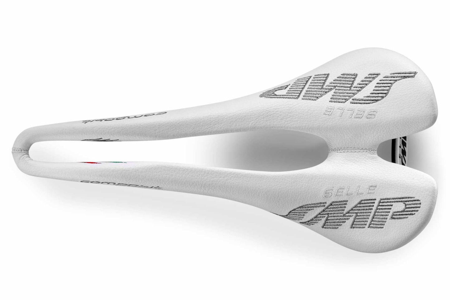 Selle SMP Composit Saddle with Steel Rails (White)