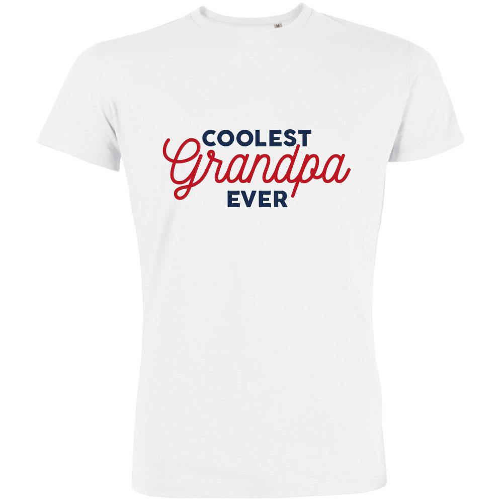 Coolest Grandpa Ever Men's Organic Tee