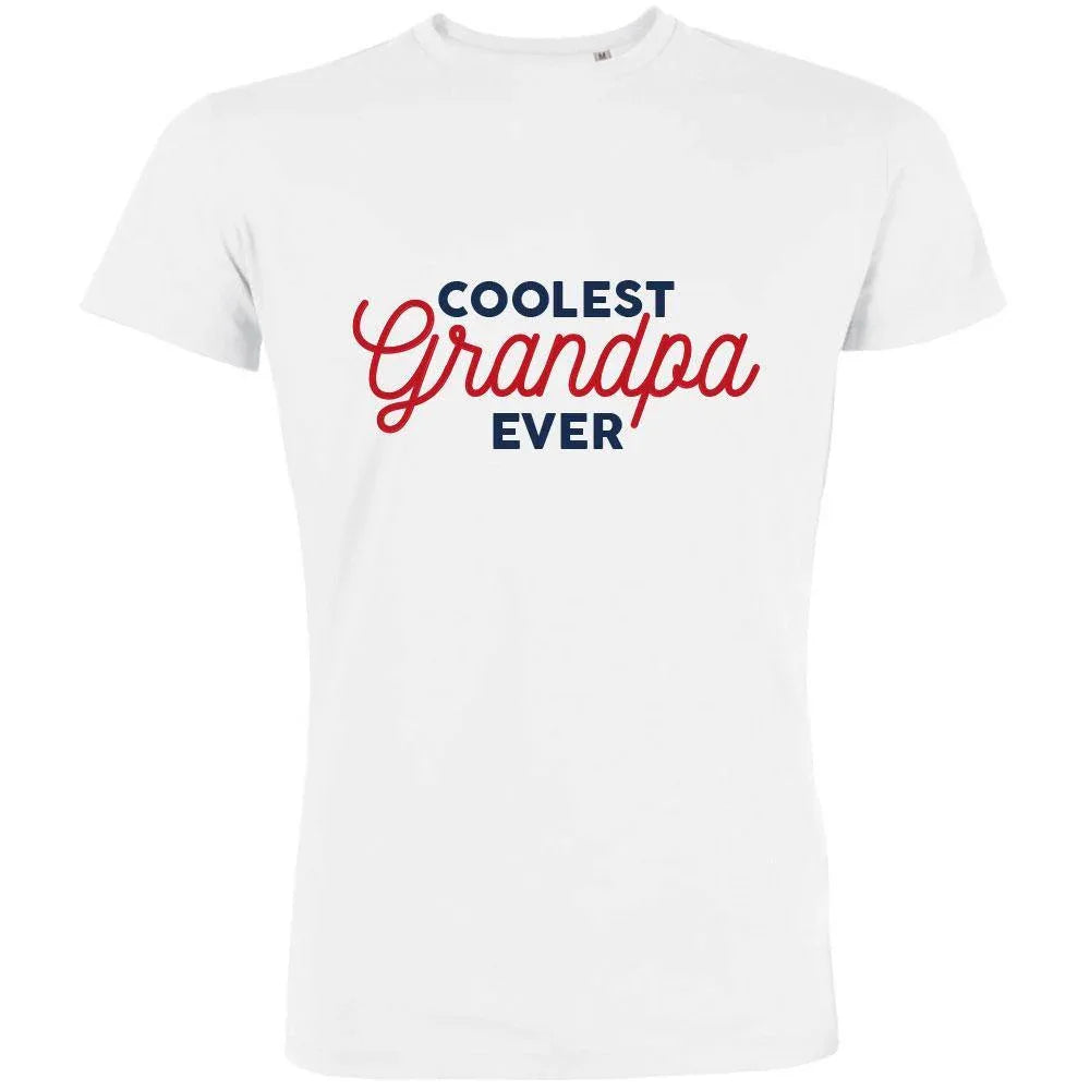 Coolest Grandpa Ever Men's Organic Tee