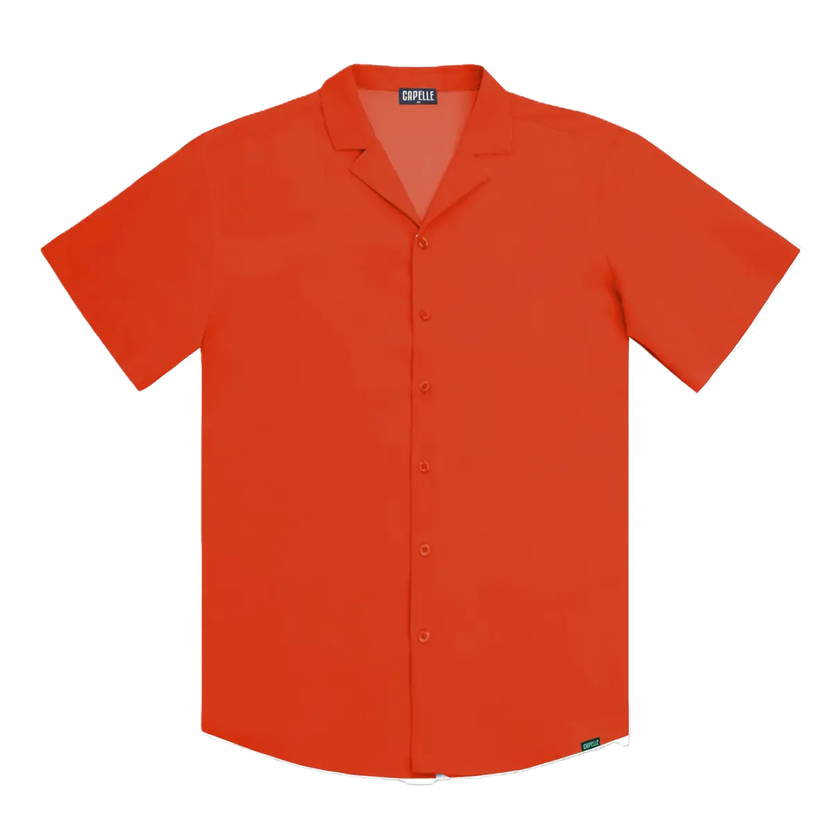 Coral Men's Button Down Resort Shirt, Modern Fit