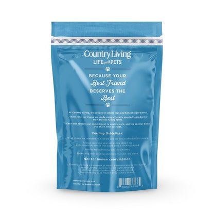 Country Living 5”-7” Cow Tails Dog Chews – 10 Count Bag – All-Natural, Single-Ingredient, Long-Lasting Beef Chews – High-Protein, Grain-Free – Promotes Dental Health