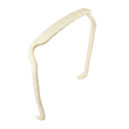 Cream Wrapped Headband