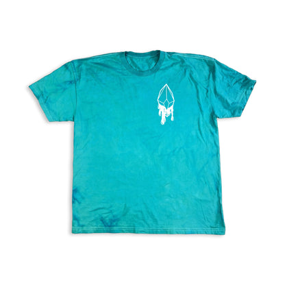 Cosmic Duality -Heavyweight unisex dyed T-shirt infused with Moonstone