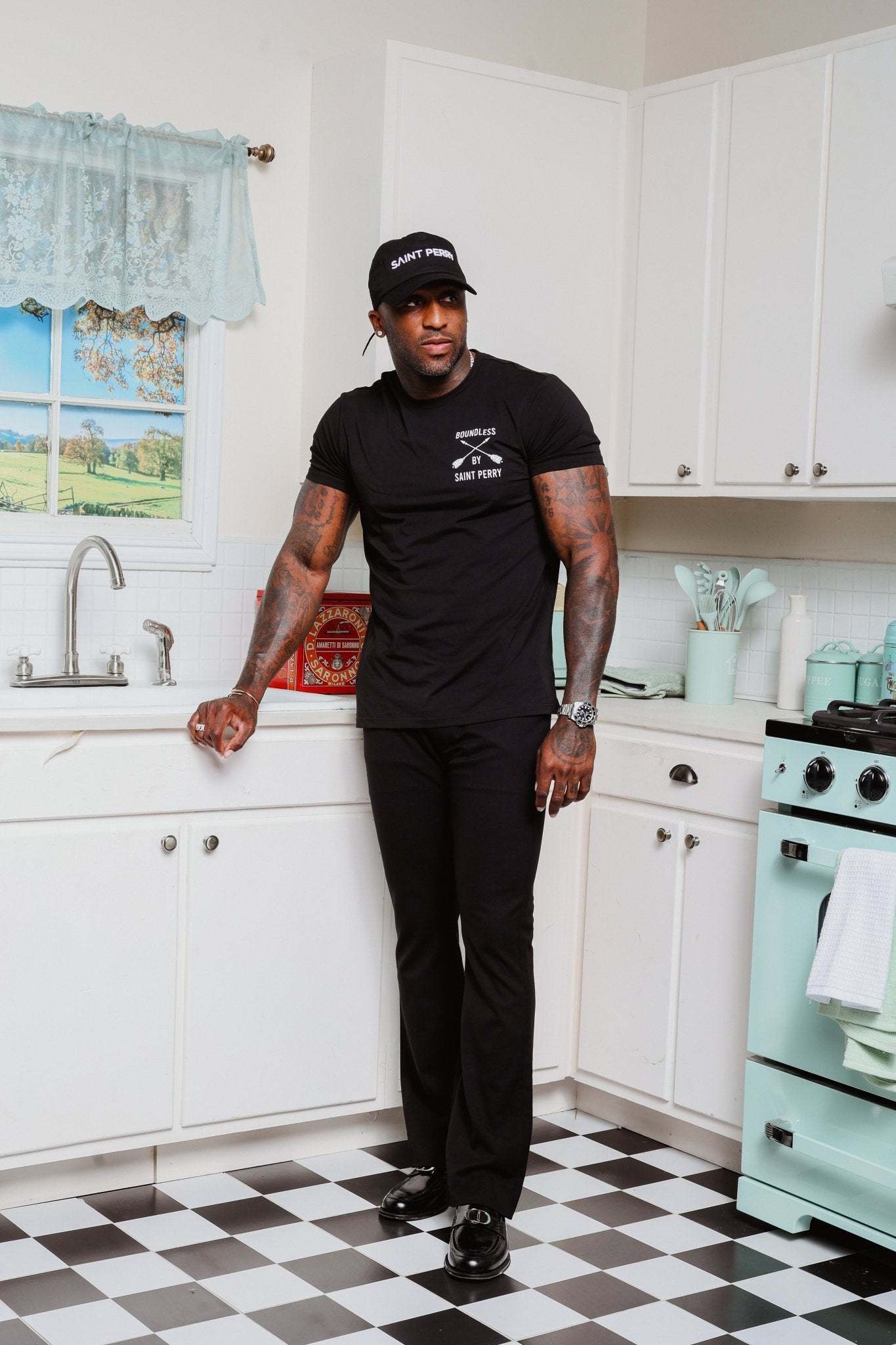 Crewneck M1 Black T-Shirt