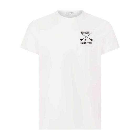 Men's Crewneck M1 White T-Shirt