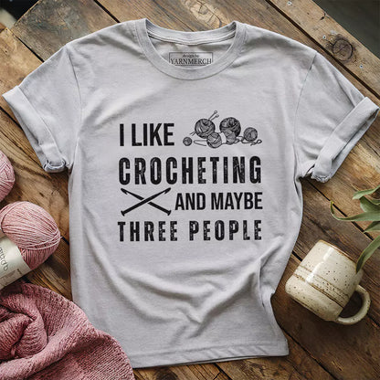 Crochet And Three People T-shirt