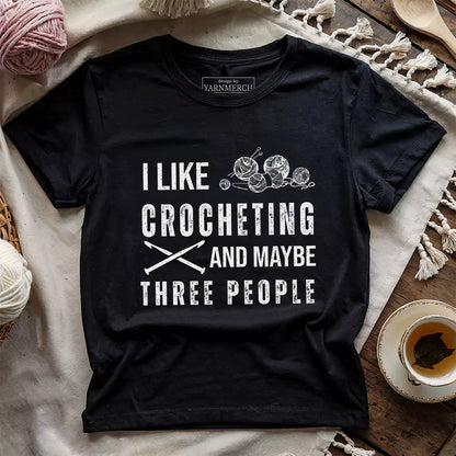 Crochet And Three People T-shirt
