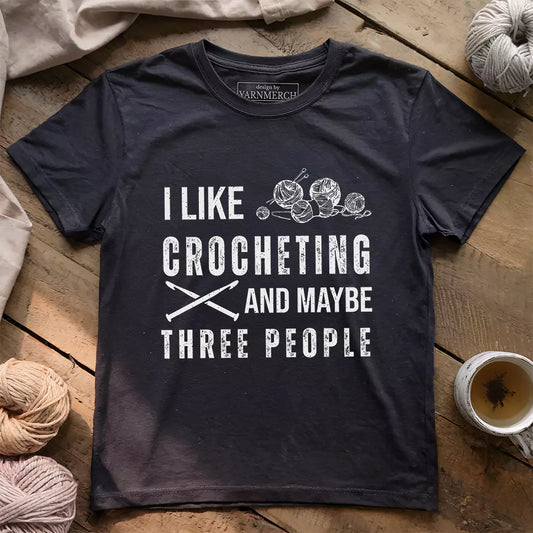 Crochet And Three People T-shirt