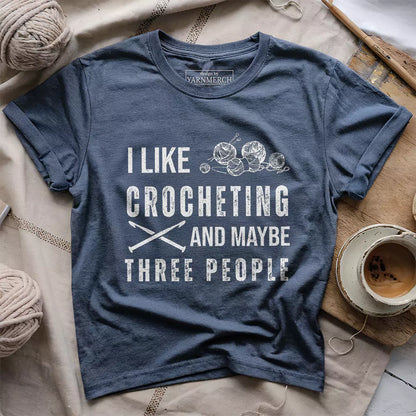 Crochet And Three People T-shirt