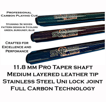 Sniper Carbon Playing Cue
