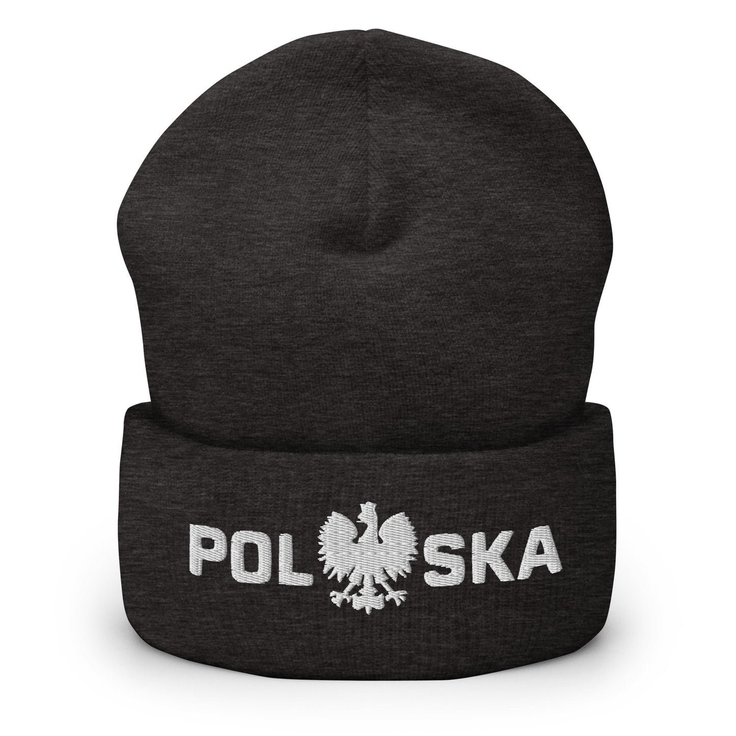 Polska Thick Lettering Cuffed Beanie