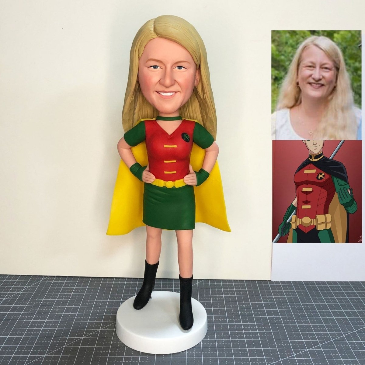 Custom Anime Superwoman Bobblehead for Wife