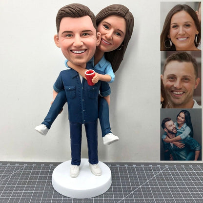 Custom Anniversary Couple Bobblehead