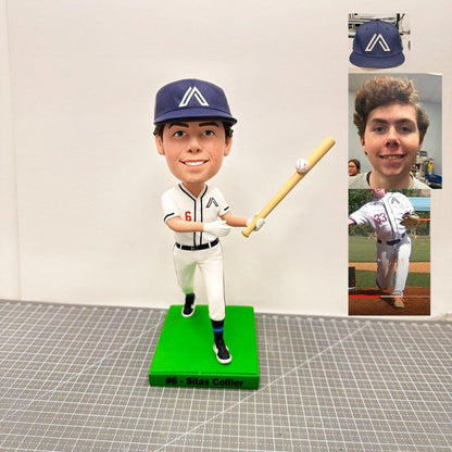 Custom Baseball Player Bobblehead