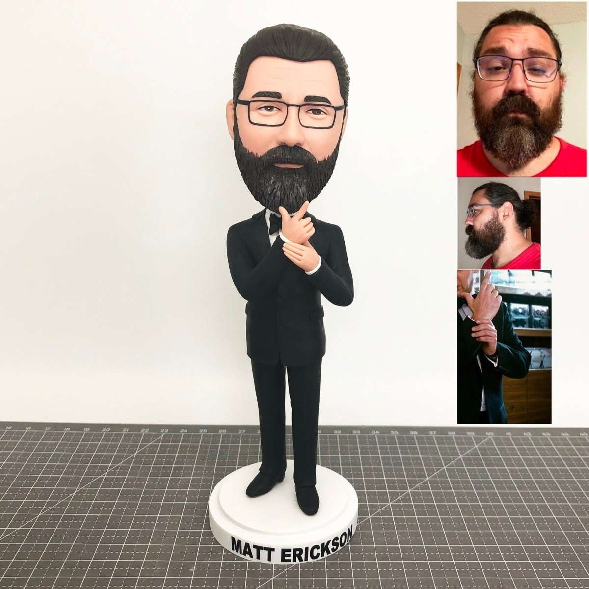 Custom bobblehead for Boss Day, Father¡¯s Day, and Groomsmen