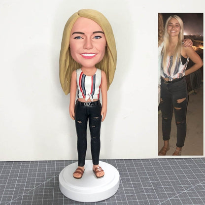 Custom Bobblehead Unique Gift for Girlfriend