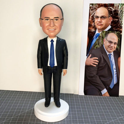 Custom Boss Bobblehead in Business Suit